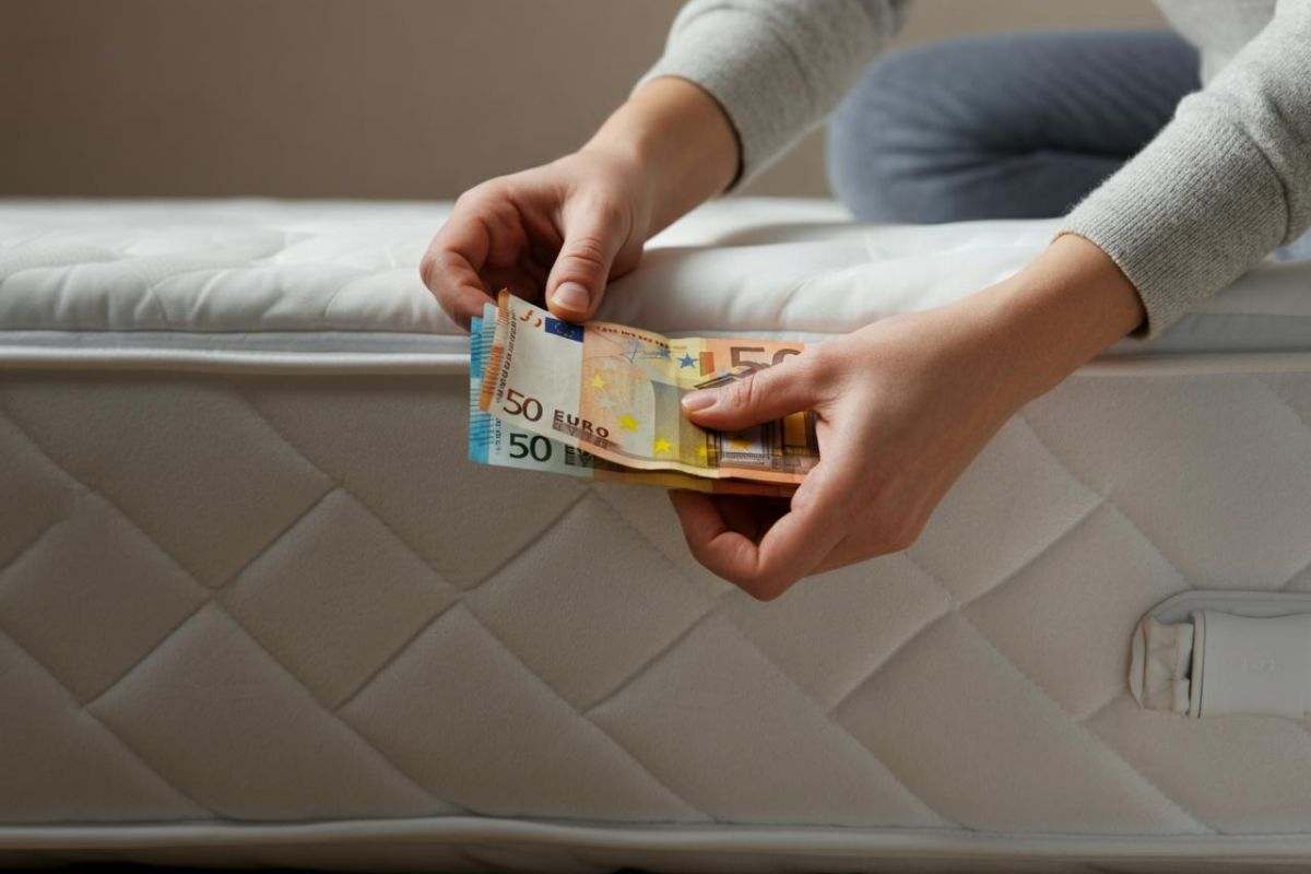 soldi materasso pericolo